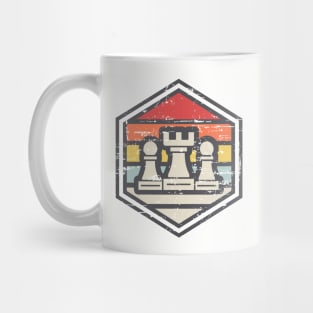 Retro Chess Rook Light Mug